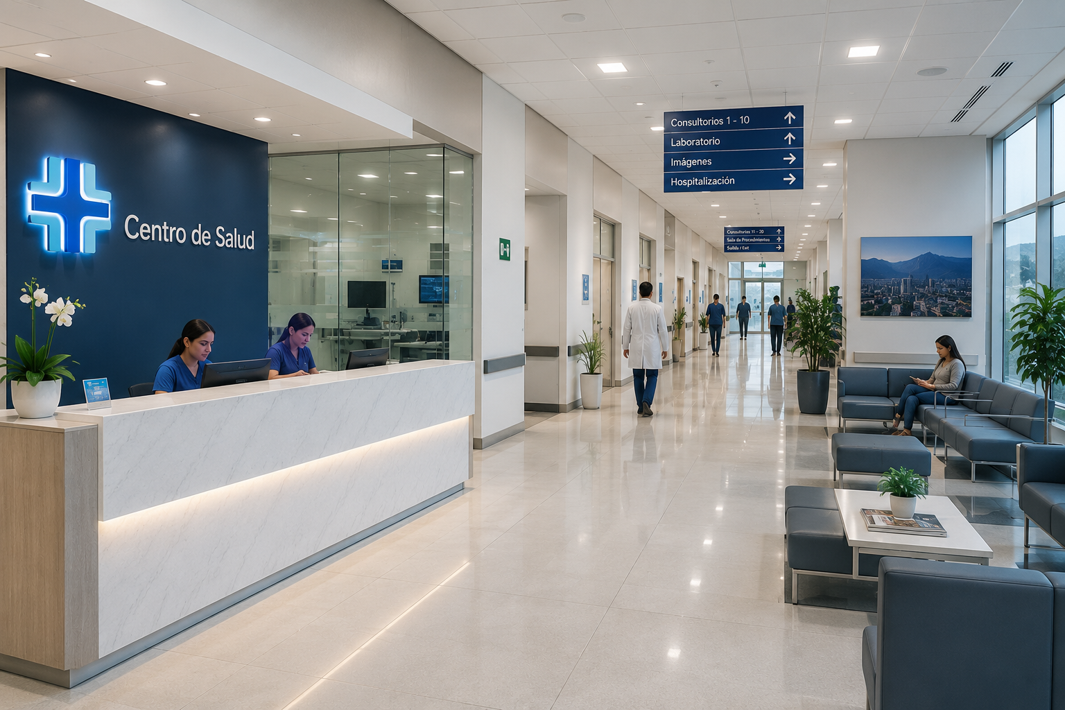 Imagen de caso de uso: Clínicas e instituciones
